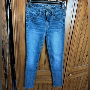 American Eagle Outfitters Blue Skinny Jeans